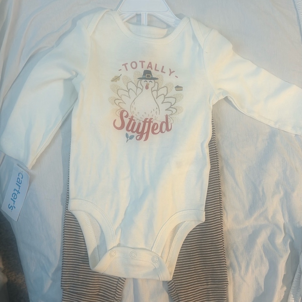 NWT thanksgiving baby outfit